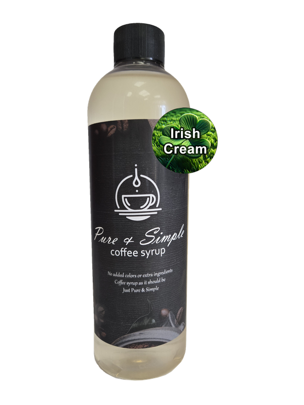 Pure &amp; Simple Irish Cream Flavoring Syrup - 16 oz