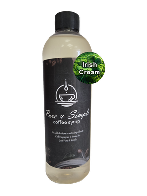 Pure &amp; Simple Irish Cream Flavoring Syrup - 16 oz