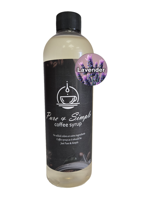 Pure &amp; Simple Lavender Flavoring Syrup - 16 oz
