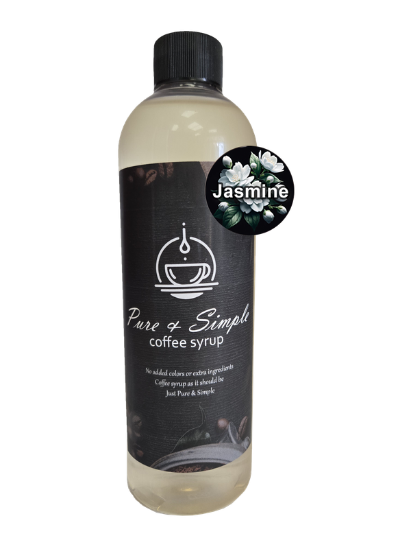 Pure &amp; Simple Jasmine Flavoring Syrup - 16 oz