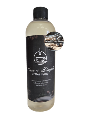 Pure &amp; Simple Marshmallow Flavoring Syrup - 16 oz