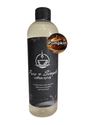 Pure &amp; Simple Pumpkin Spice Flavoring Syrup - 16 oz