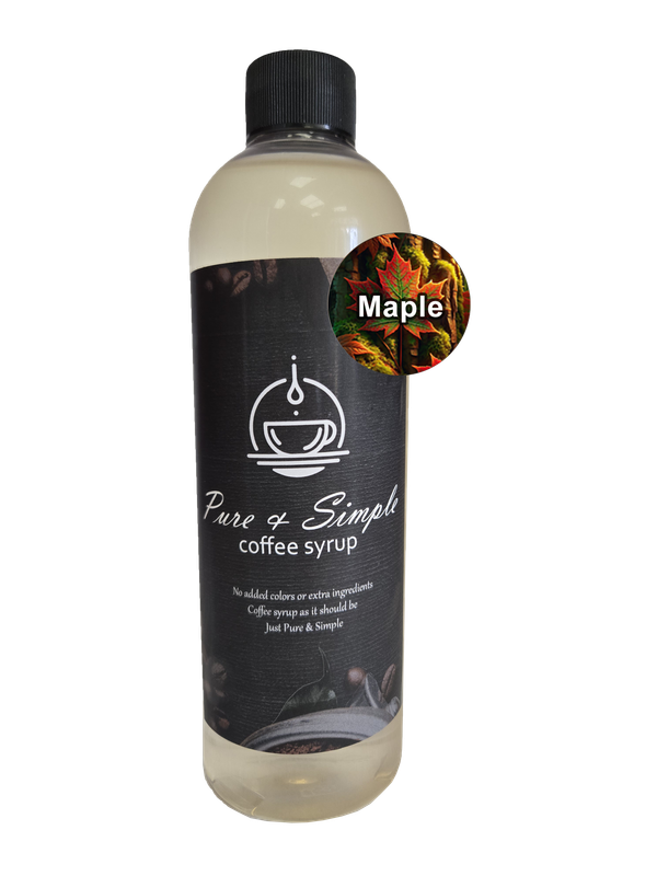 Pure &amp; Simple Maple Flavoring Syrup - 16 oz
