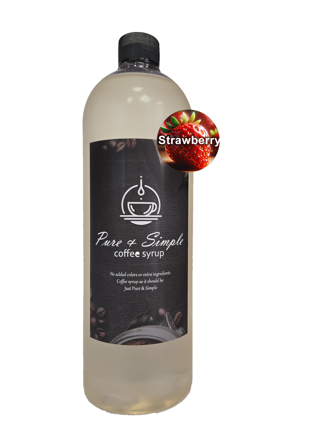 Pure &amp; Simple Strawberry Flavoring Syrup - 32 oz