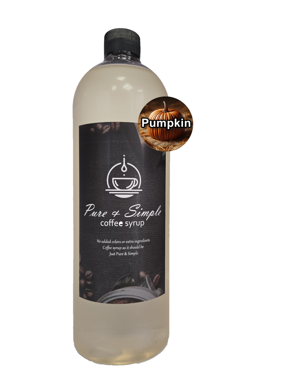 Pure &amp; Simple Pumpkin Spice Flavoring Syrup - 32 oz