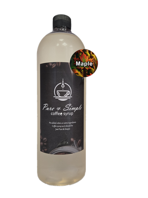 Pure &amp; Simple Maple Flavoring Syrup - 32 oz