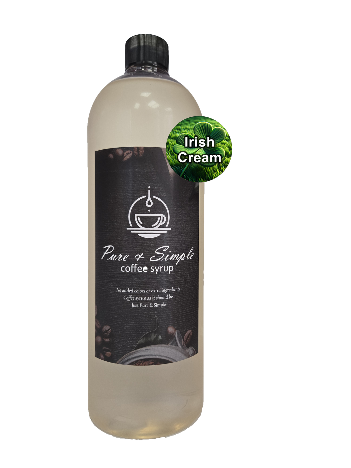 Pure &amp; Simple Irish Cream Flavoring Syrup - 32 oz