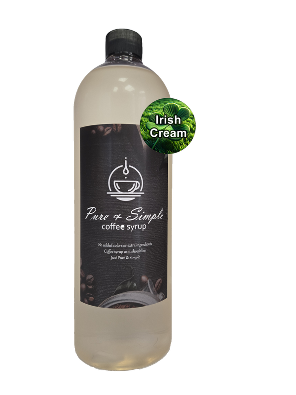 Pure &amp; Simple Irish Cream Flavoring Syrup - 32 oz