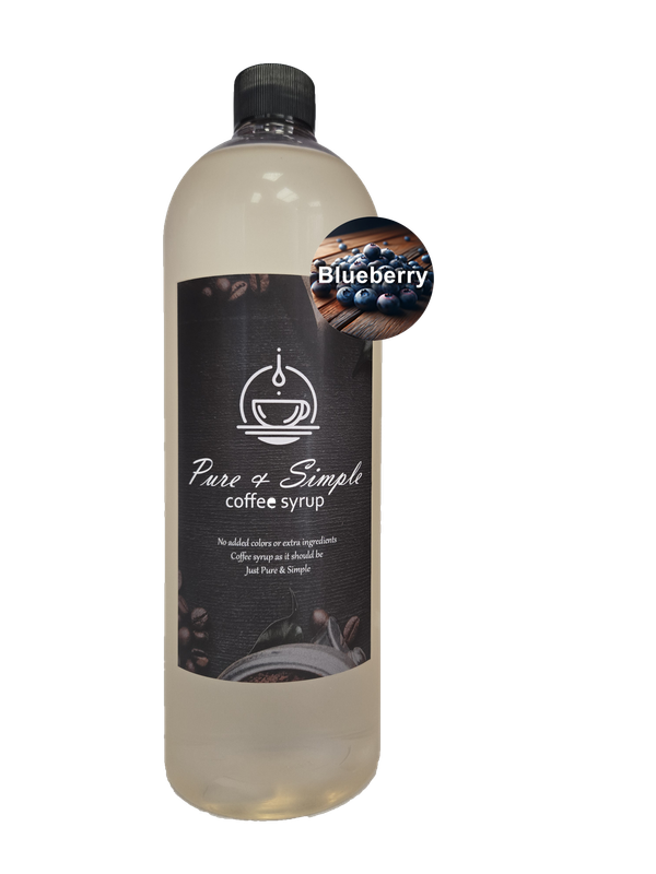 Pure &amp; Simple Blueberry Flavoring Syrup - 32 oz