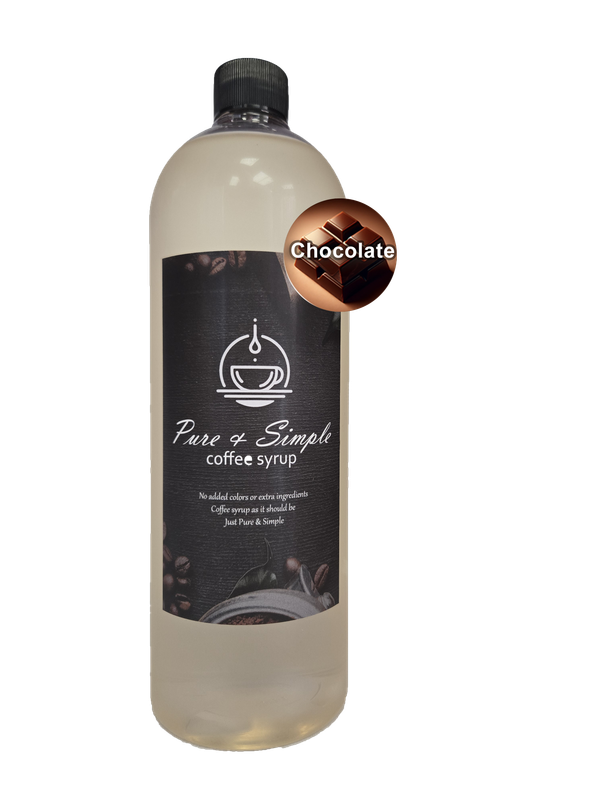 Pure &amp; Simple Chocolate Flavoring Syrup - 32 oz