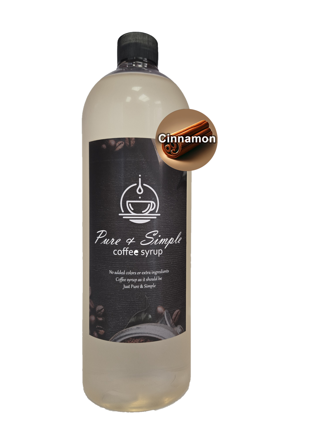 Pure &amp; Simple Cinnamon Flavoring Syrup - 32 oz