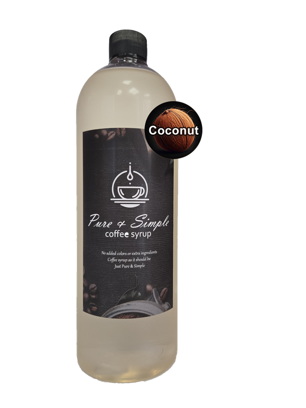 Pure &amp; Simple Coconut Flavoring Syrup - 32 oz