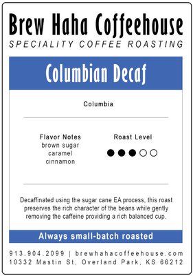 Single Origin Medium Roast Colombian Decaf - 5 lb