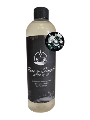 Pure &amp; Simple Jasmine Flavoring Syrup - 16 oz