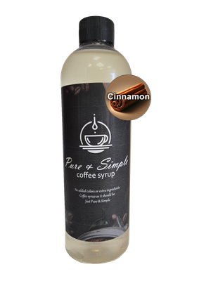 Pure &amp; Simple Cinnamon Flavoring Syrup - 16 oz