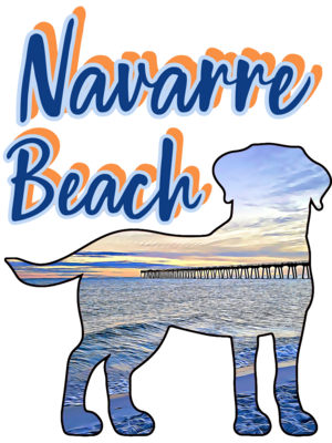 Navarre Beach (front only) Unisex T