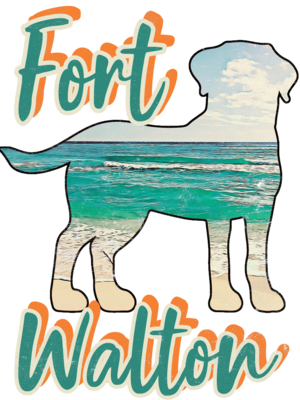 Fort Walton Vintage-Look (front only) Unisex T