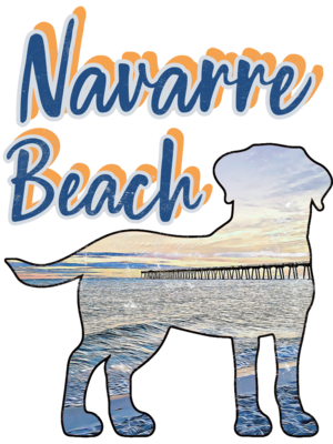 Navarre Beach Vintage-Look Unisex T