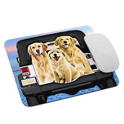 GOLD Retrievers Mouse pad