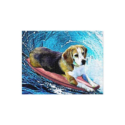 WAVES Beagle Jigsaw puzzle (252 Pieces)
