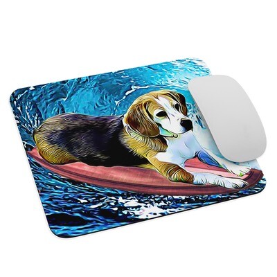 WAVES Beagle Mouse pad