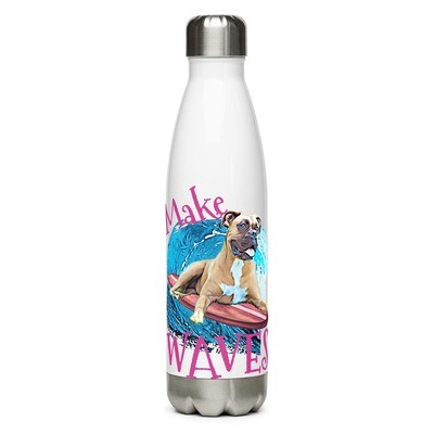 WAVES Boxer Stainless Steel Water Bottle