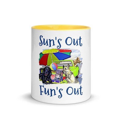 SUN&#39;S Mug with Color Inside