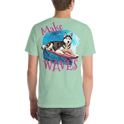 WAVES Husky Unisex t-shirt