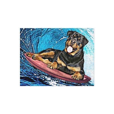 WAVES Rottweiler Jigsaw puzzle (252 Pieces)