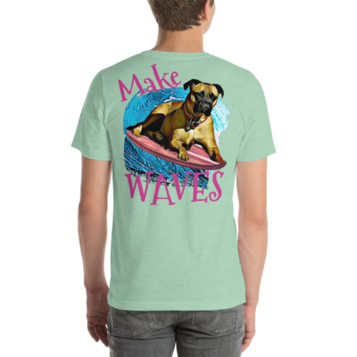 WAVES Mastiff Unisex t-shirt