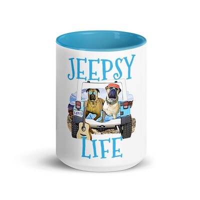 JEEPSY Mastiffs Mug with Color Inside