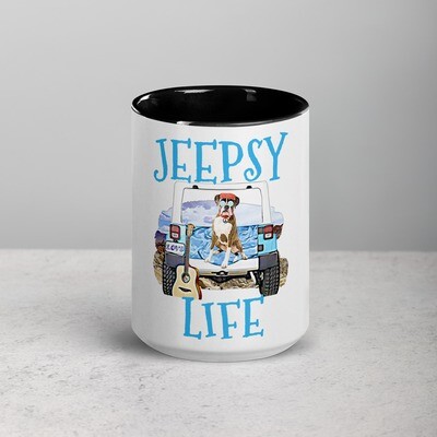 JEEPSY Boxer Mug with Color Inside