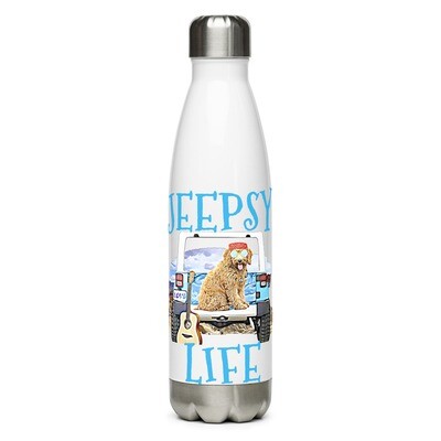 JEEPSY Goldendoodle Stainless steel water bottle