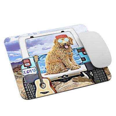 JEEPSY Goldendoodle Mouse pad