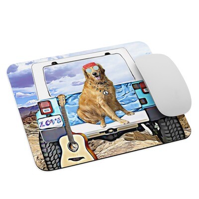 JEEPSY Golden Retriever Mouse pad