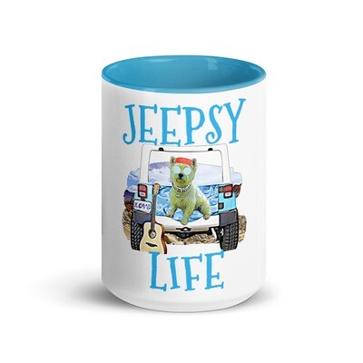 JEEPSY Westie Mug with Color Inside