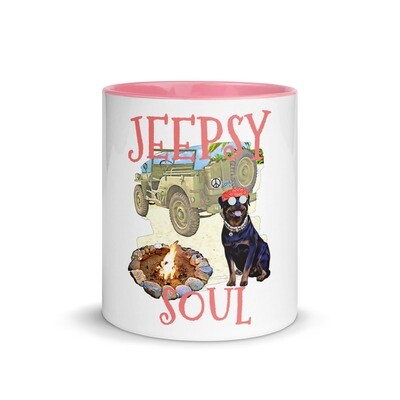 SOUL Rottweiler Mug with Color Inside