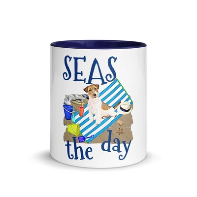 SEAS Jack Russell Mug with Color Inside