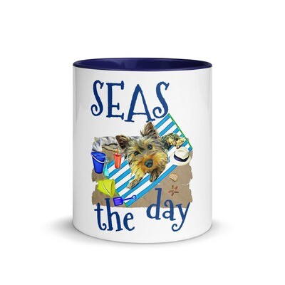 SEAS Yorkie Mug with Color Inside