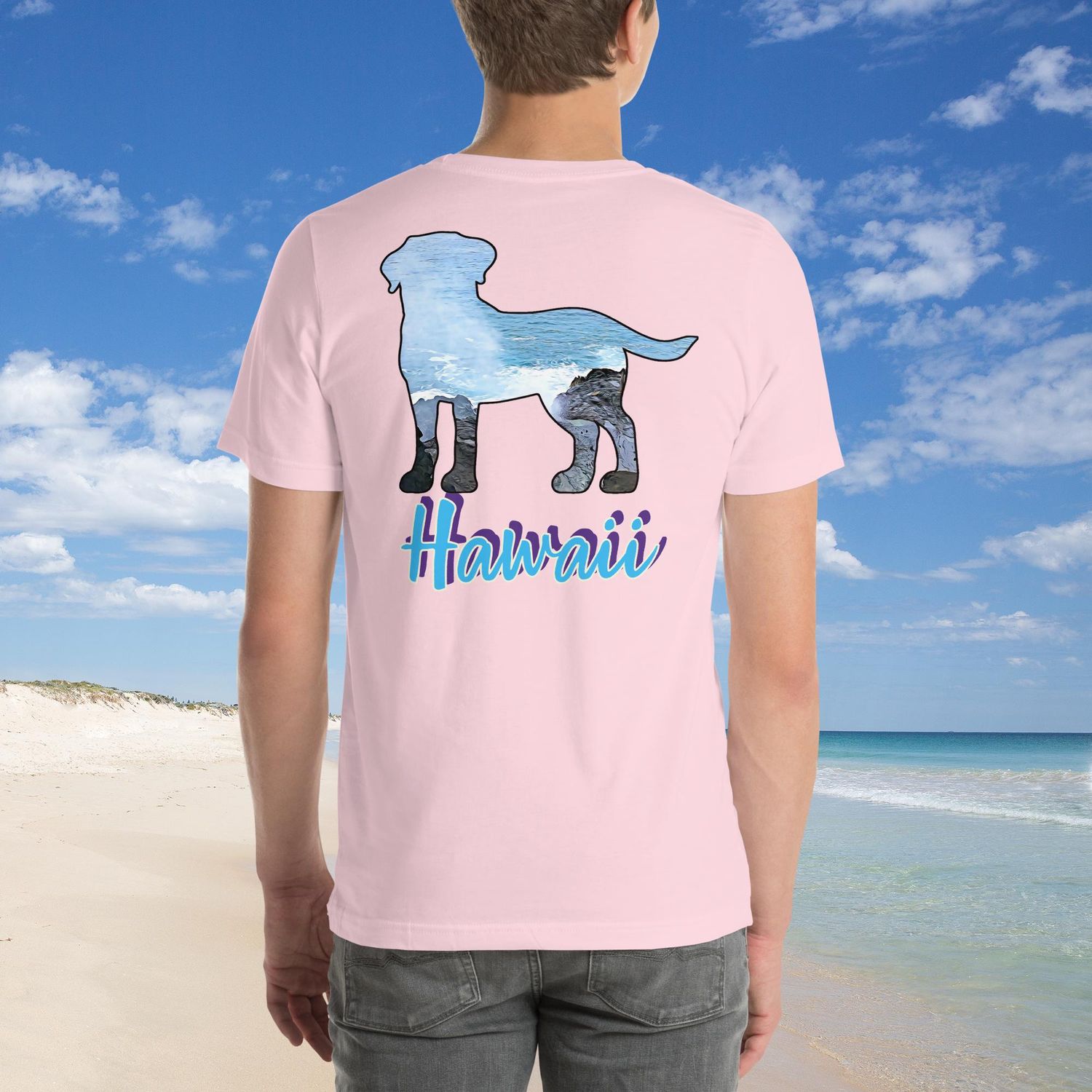 Hawaii Blue Unisex t-shirt