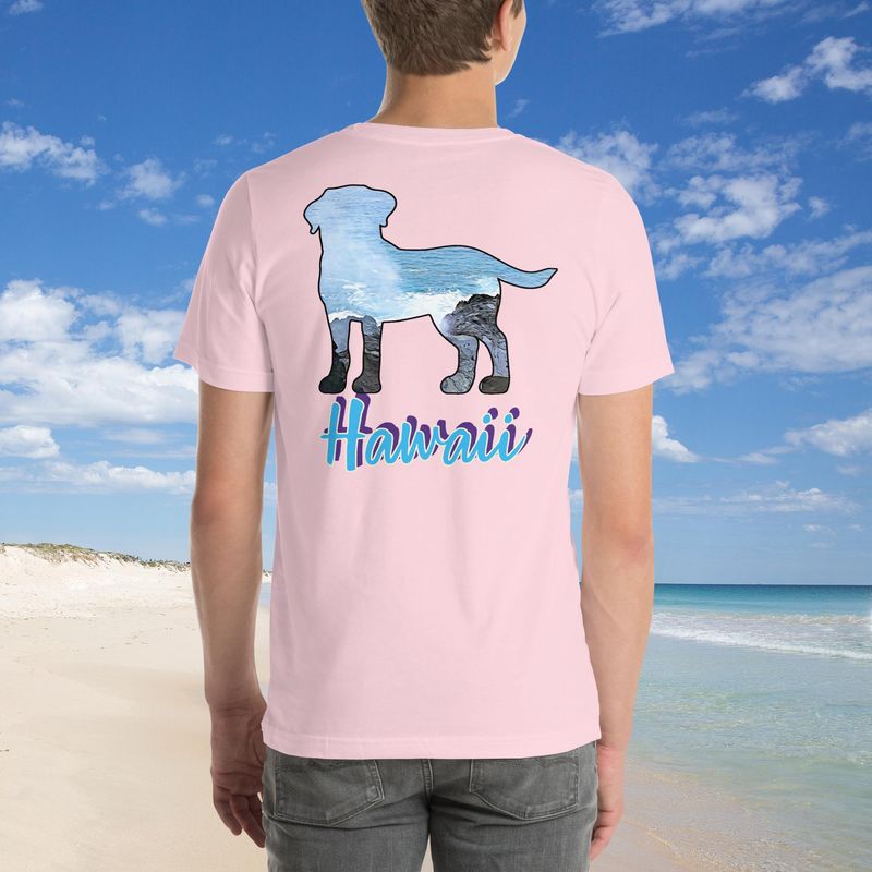 Hawaii Blue Unisex t-shirt