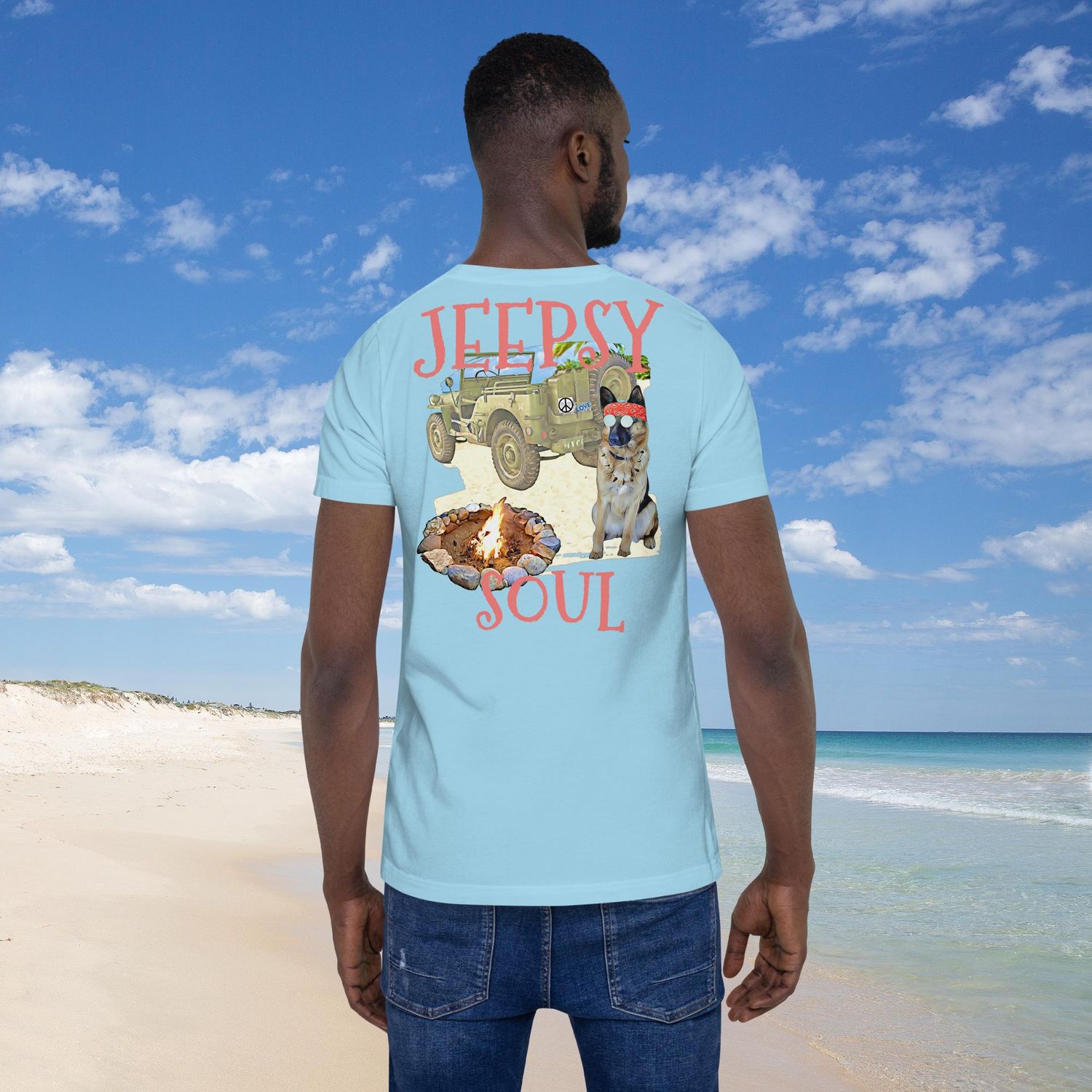 SOUL German Shepherd Unisex t-shirt