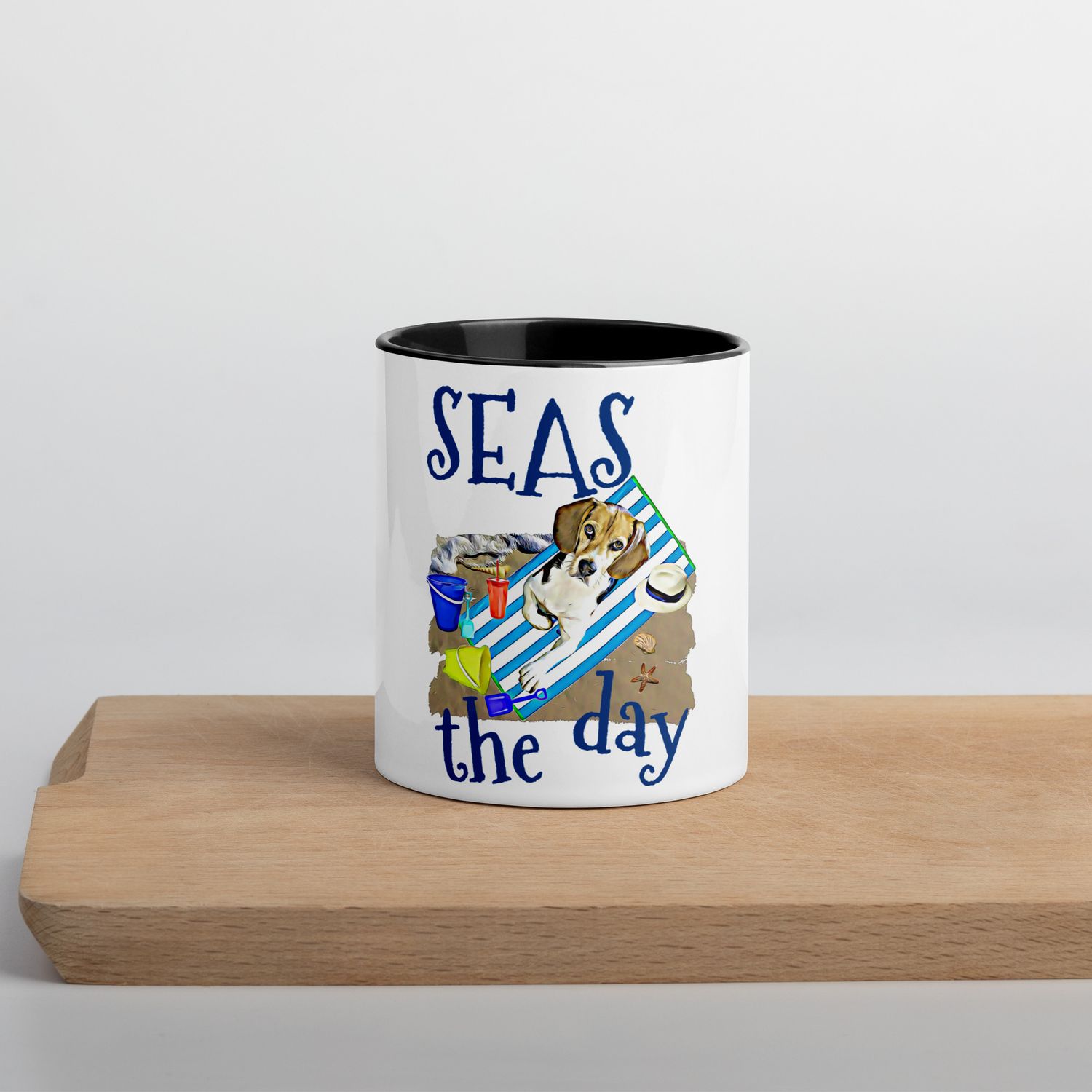 SEAS Beagle Mug with Color Inside