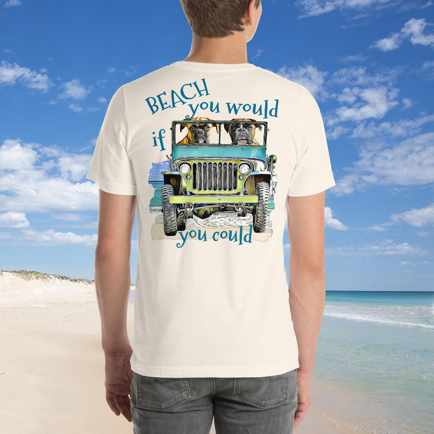 BEACH Boxers Unisex t-shirt
