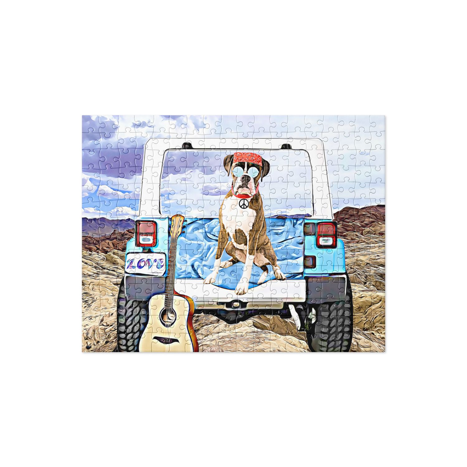 JEEPSY Boxer Jigsaw puzzle (252 Pieces)