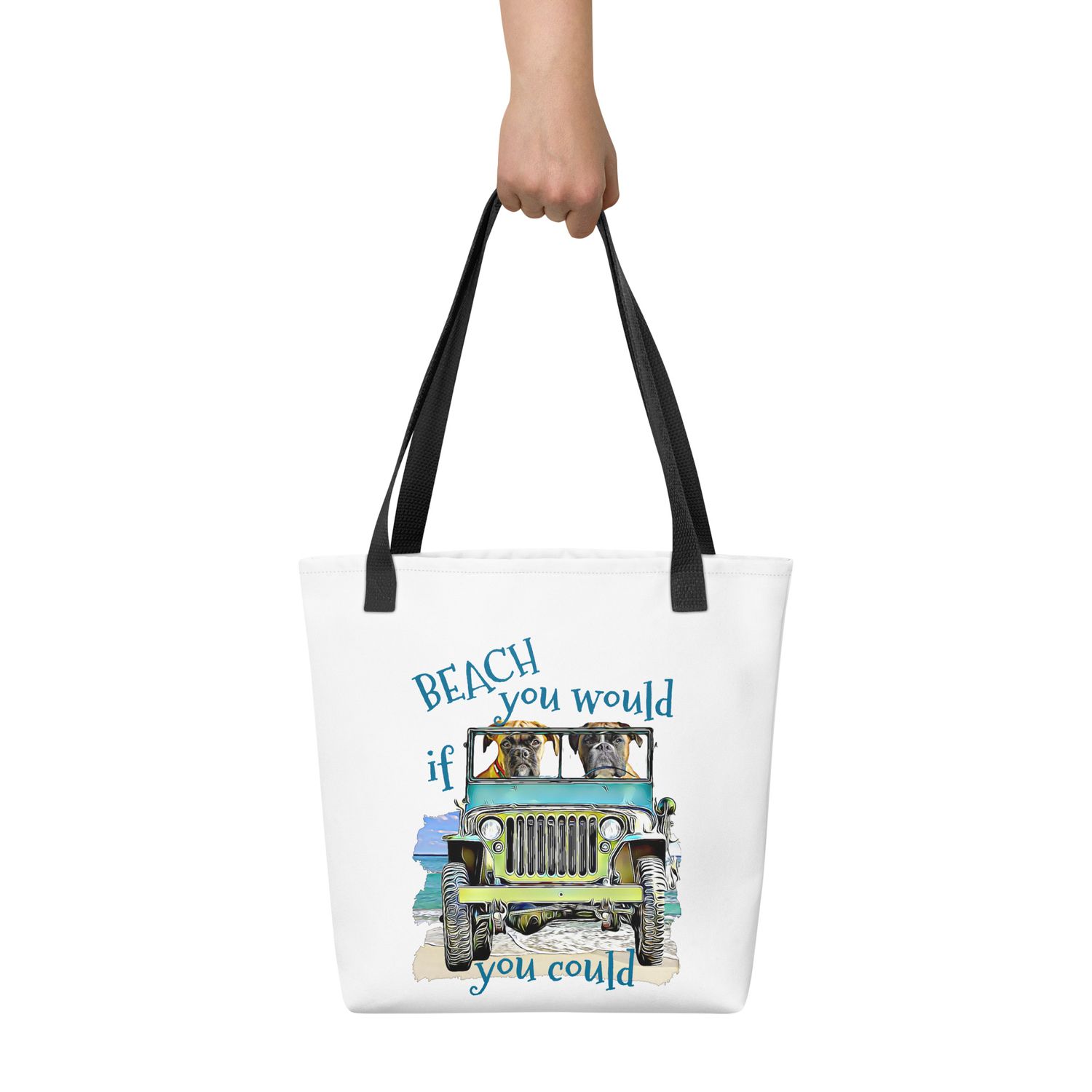 BEACH Boxers Tote bag