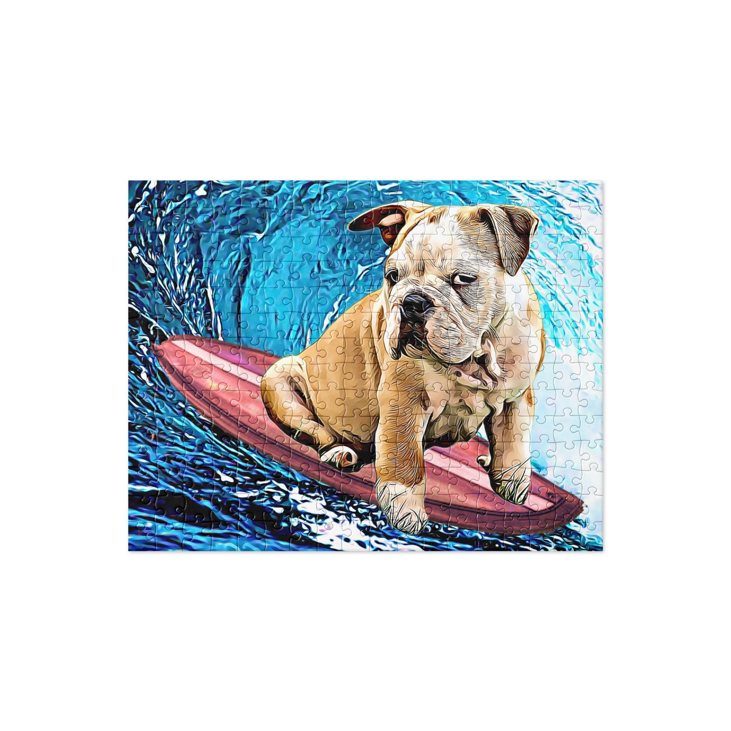 WAVES Bulldog Jigsaw puzzle
