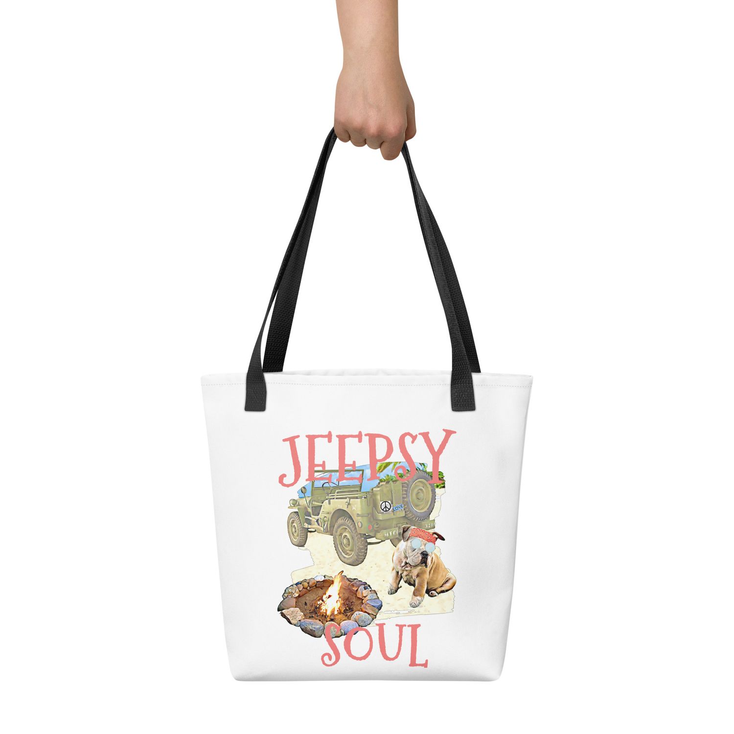 SOUL Bulldog tote bag