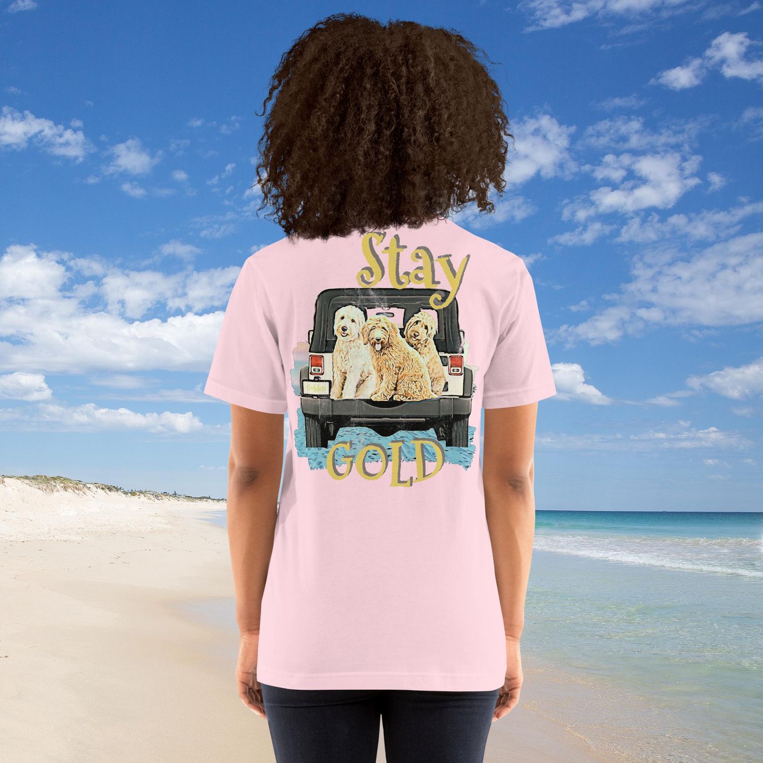 GOLD (Doodles) Unisex t-shirt