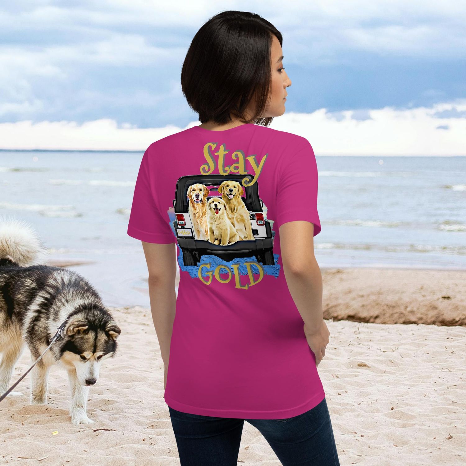 GOLD (Retrievers) Unisex t-shirt